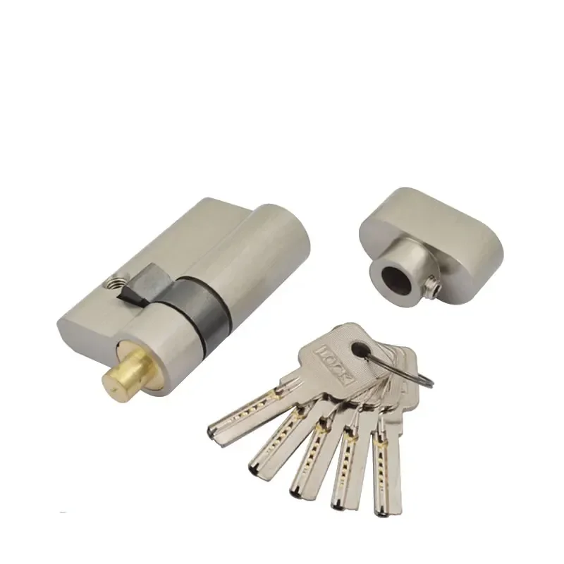 Цилиндр замка для стеклянной двери Асимметричный сердечник Высота 32 мм Длина 50