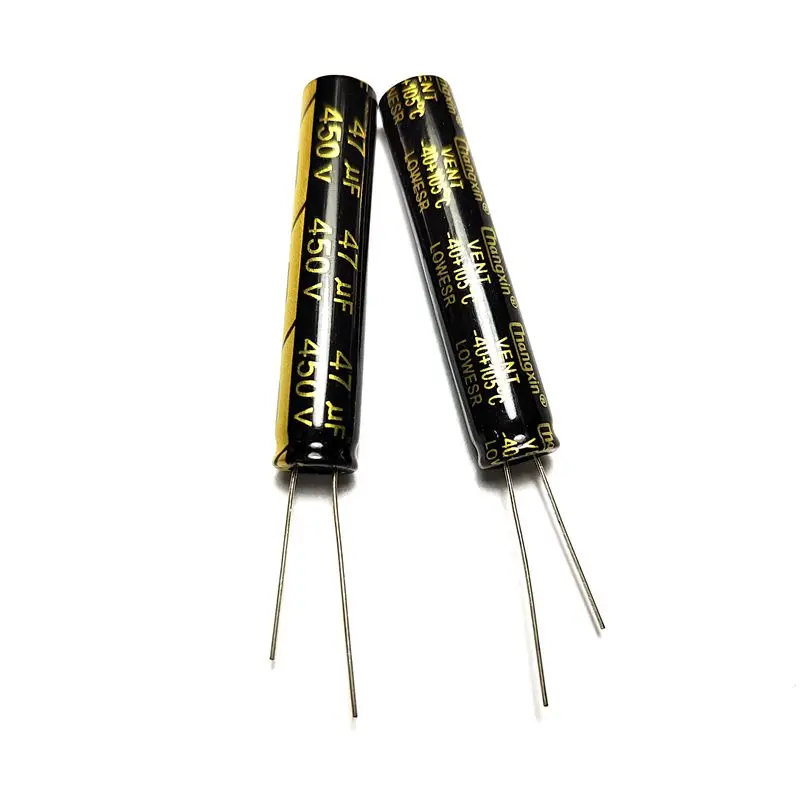 

5PCS 47uF 450V 47MFD 450Volt Aluminum Electrolytic Capacitor 10*50mm Radial 47mf450v 47uf450v 450v47mf 450v47uf