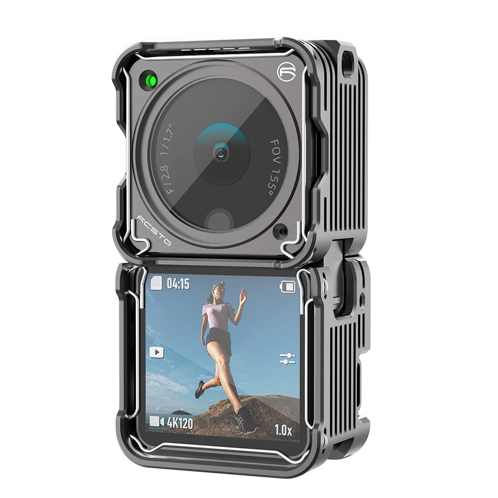 

DJI Action 2 Camera Protector Case Combo Soft silicone Anti slip Split type Cover For DJI Osmo Action2 Sports Camera Accessories