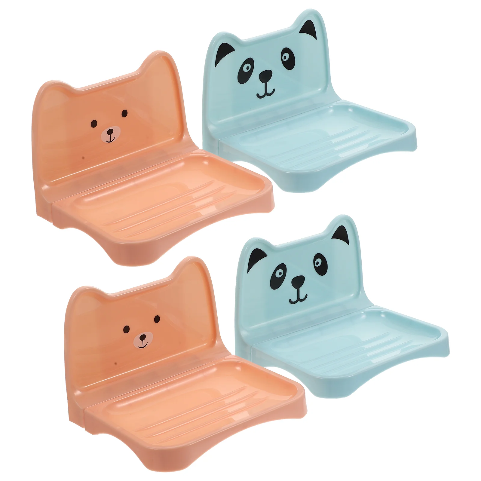 

Soap Holder Dishtray Dishes Wall Cup Suction Mounted Bathroom Kitchen Sponge Toiletdrainer Stand Bar Shelf Rack Draining Caddy