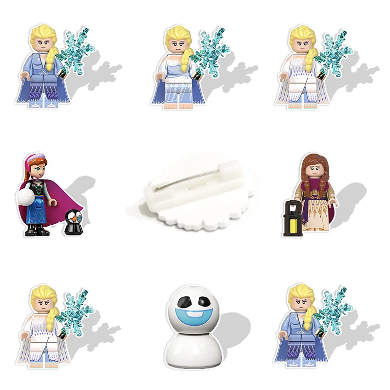 

Disney Frozen Character Elsa Anna Badges Pins Epoxy Resin Brooches Fashion Enamel Accessories Jewelry Souvenir Ornaments FRE59