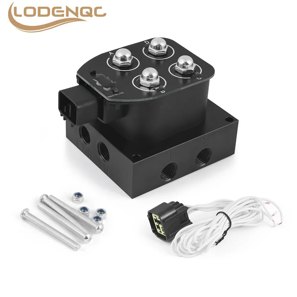Auto/motorcycle 12v Solenoid Valve Air ride Suspension manif