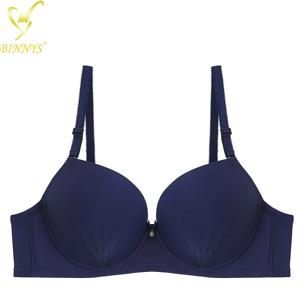 BINNYS B Cup Bra for Women Underwear Latest Girls Simple Style Teenager Ladies Super Quality Push Up Underwire Bra