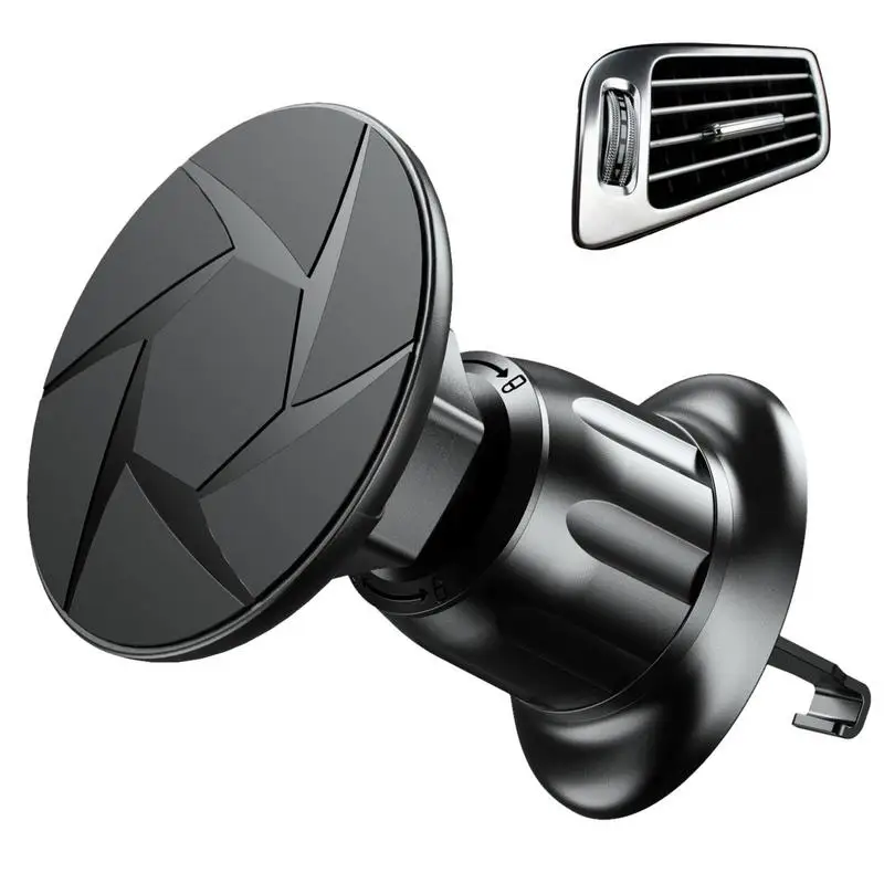 

Magnetic Phone Holder Hands Free Durable Magnetic Car Mount Universal Car Phone Air Vent Clip Holder For Car Outdoor