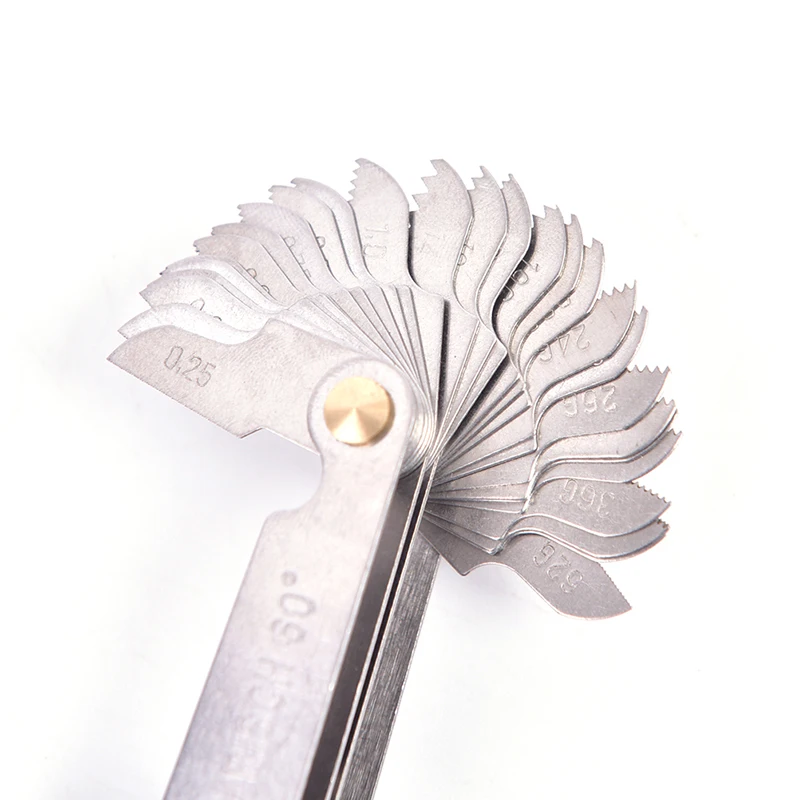 

58pcs/set Metric & Imperial & US Screw Gauge Whit worth 55 Degree 60 Degree Thread Pitch Gauge for Measurement Lathe Tools