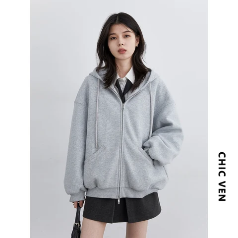 CHIC VEN женская толстовка из хлопка и полиэстера