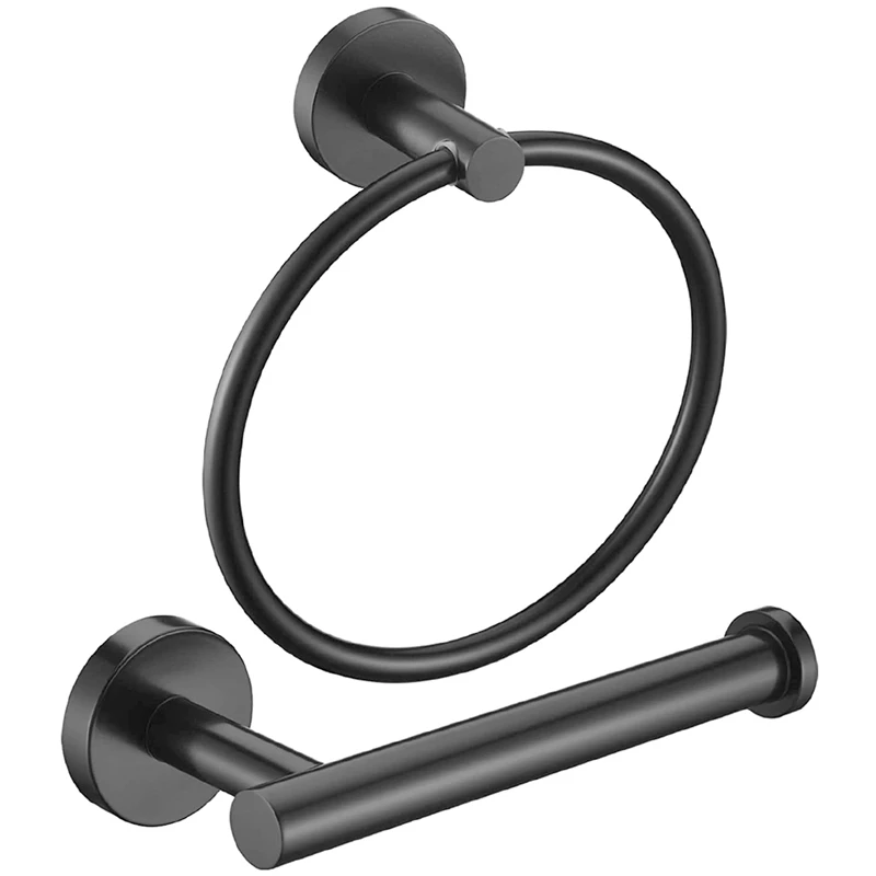 

Держатель для туалетной бумаги и кольцо для полотенец