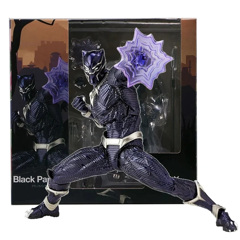 Arkham Knight Model Marvel Deadpool Black Panther Figurine Toys