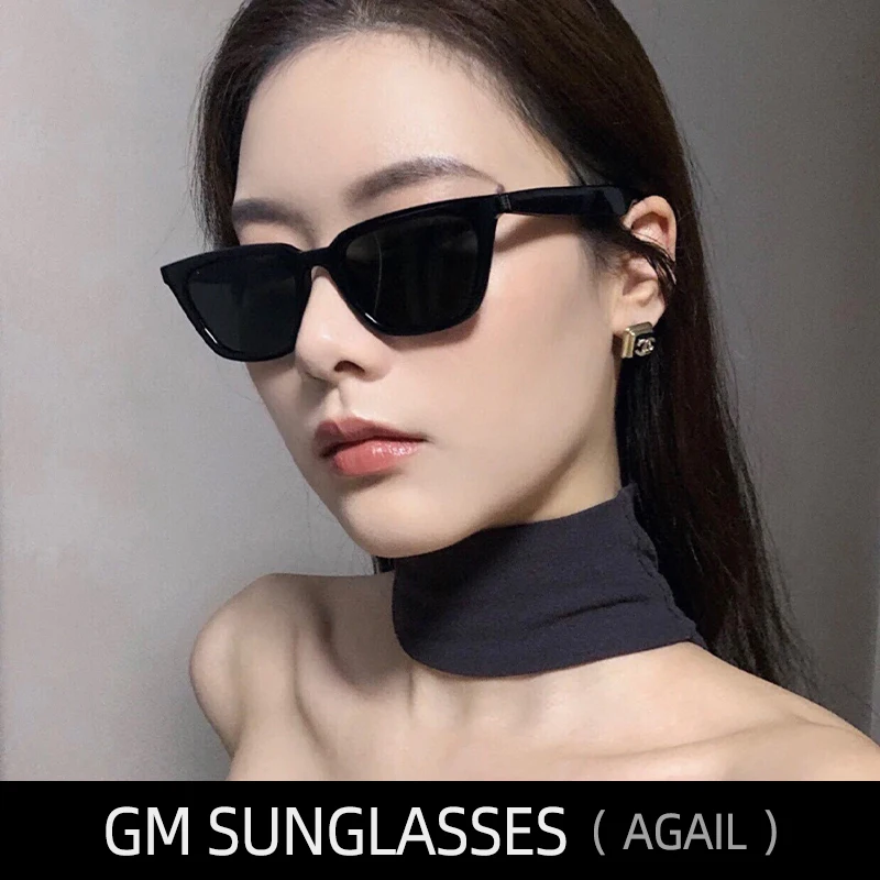 

Agail Gentle MxxR Sunglasses For Women Mens Black Eyewear Cat Eye MGlasses Spy Fashion Oversized Luxury Designer Brand Korea