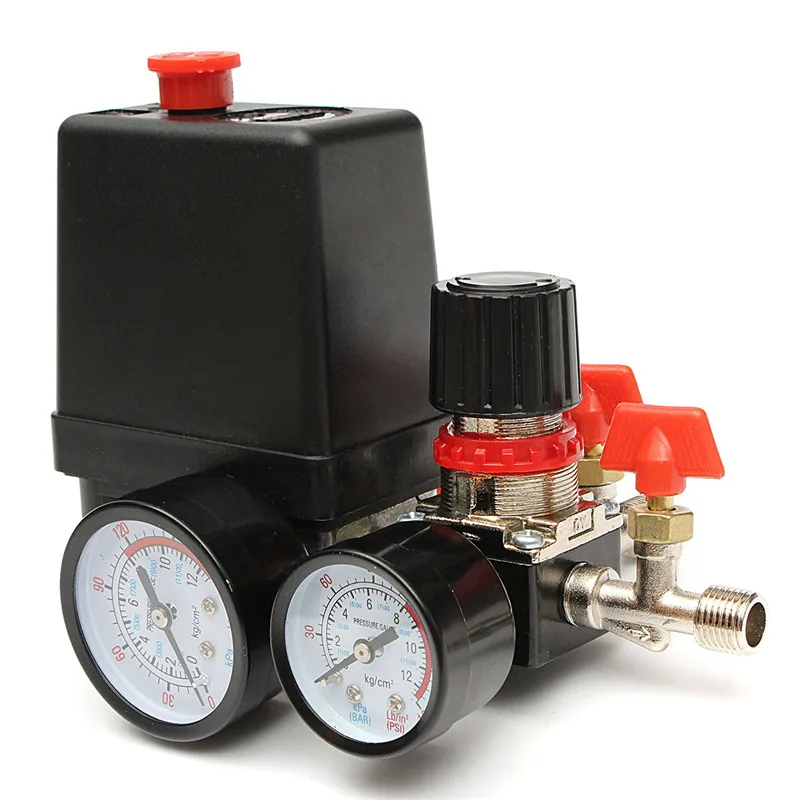Pressure Valve Switch Control Manifold Relief Regulator With Gauge Lighting Part Switch Reducing Valve