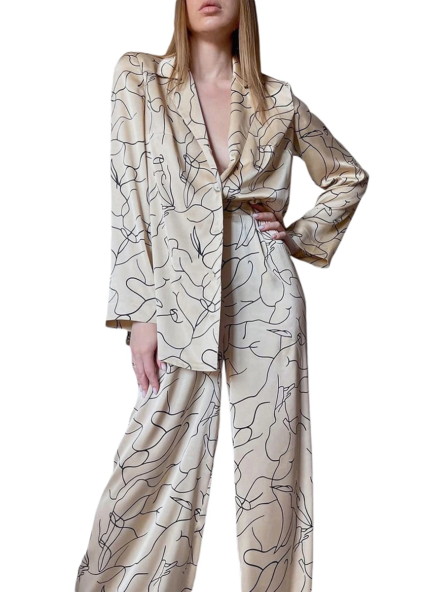 

Женский Шелковый пижамный комплект с кружевной отделкой, кофта и шорты, комплект из 2 предметов, одежда для сна, домашняя одежда