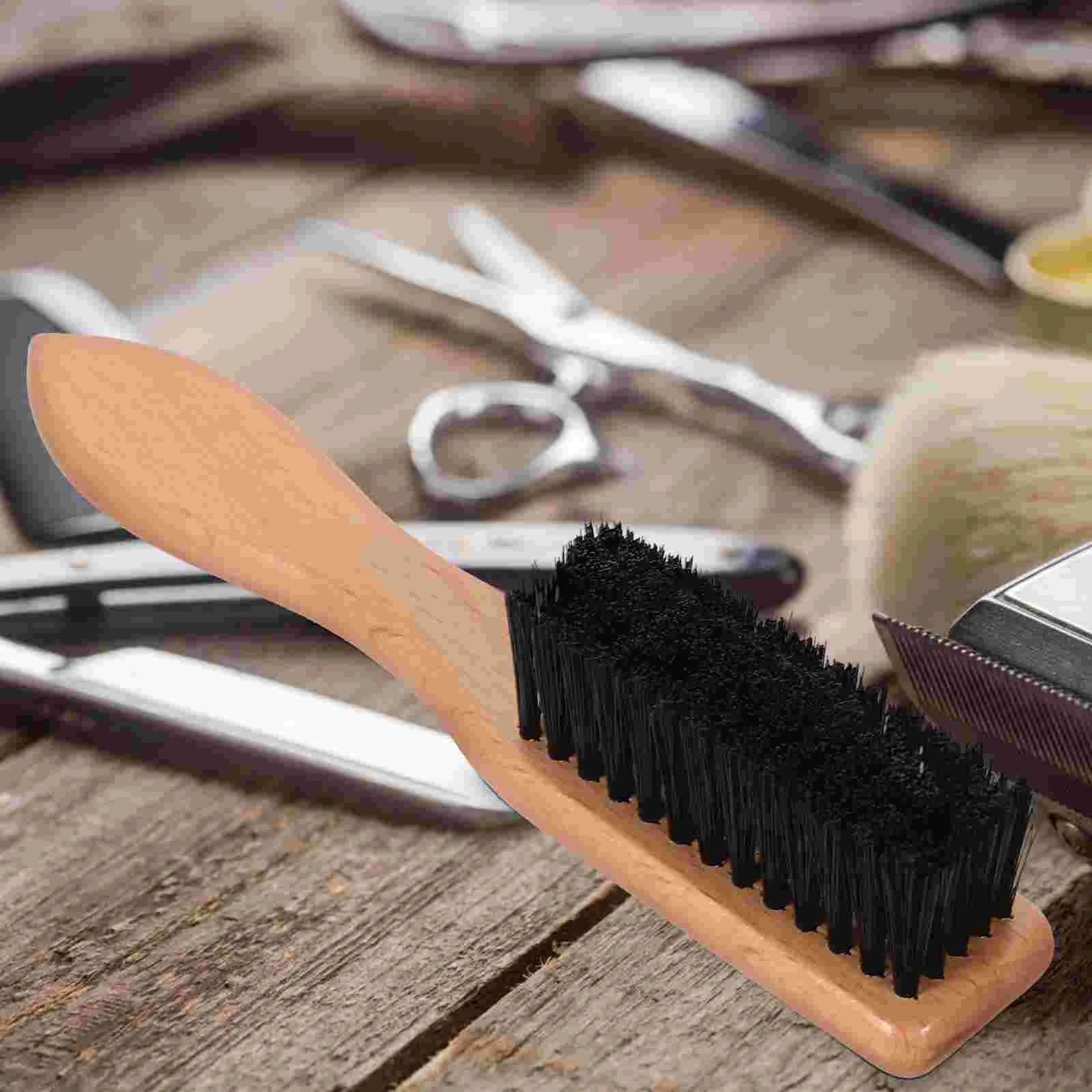 Практичная мужская щетка для бритья расческа бороды деревянная волос усов