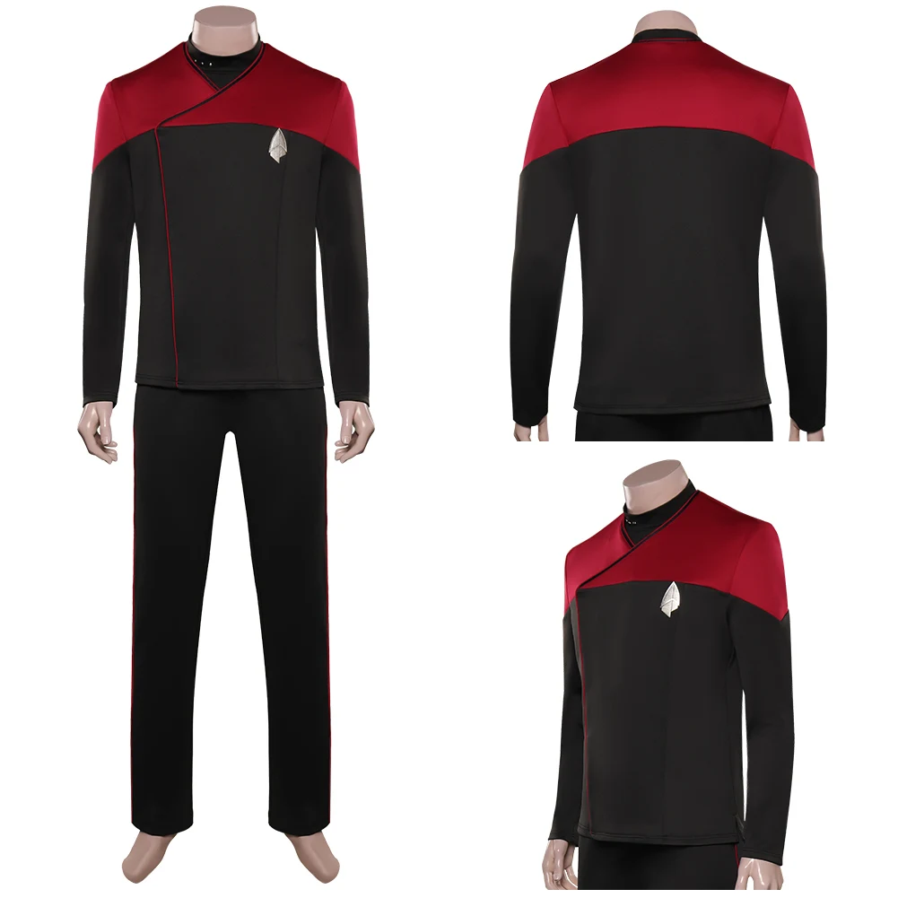 

Star Picard Santiago Cabrera Cosplay Costume Outfits Halloween Carnival Suit
