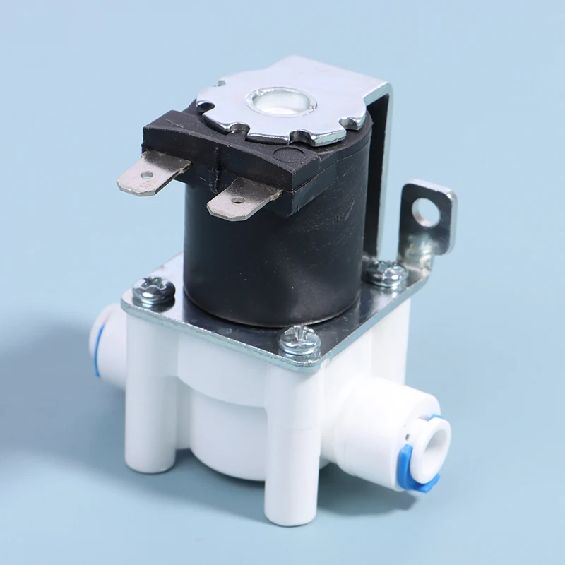 

DC 12V/24V Inlet Solenoid Valve Pure Water Machine Reverse Osmosis 2-point Quick Connect Valve Switch