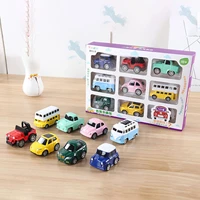 8 pull back alloy car set randomly cute mini car toys children presented as a gift outdoor for boys and girls birthday