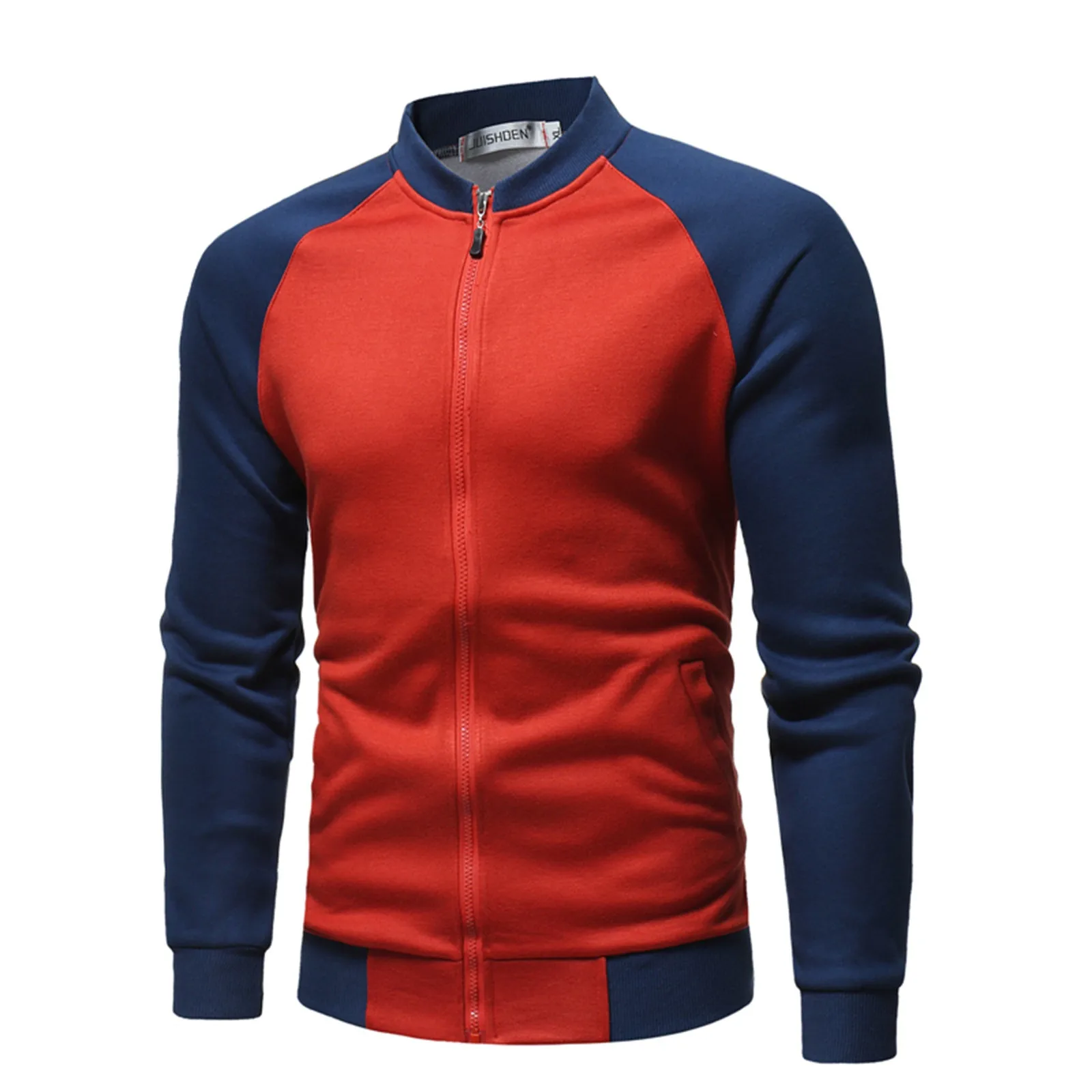 Мужская куртка свитшот приталенный силуэт Осень-зима для отдыха спорта Женская