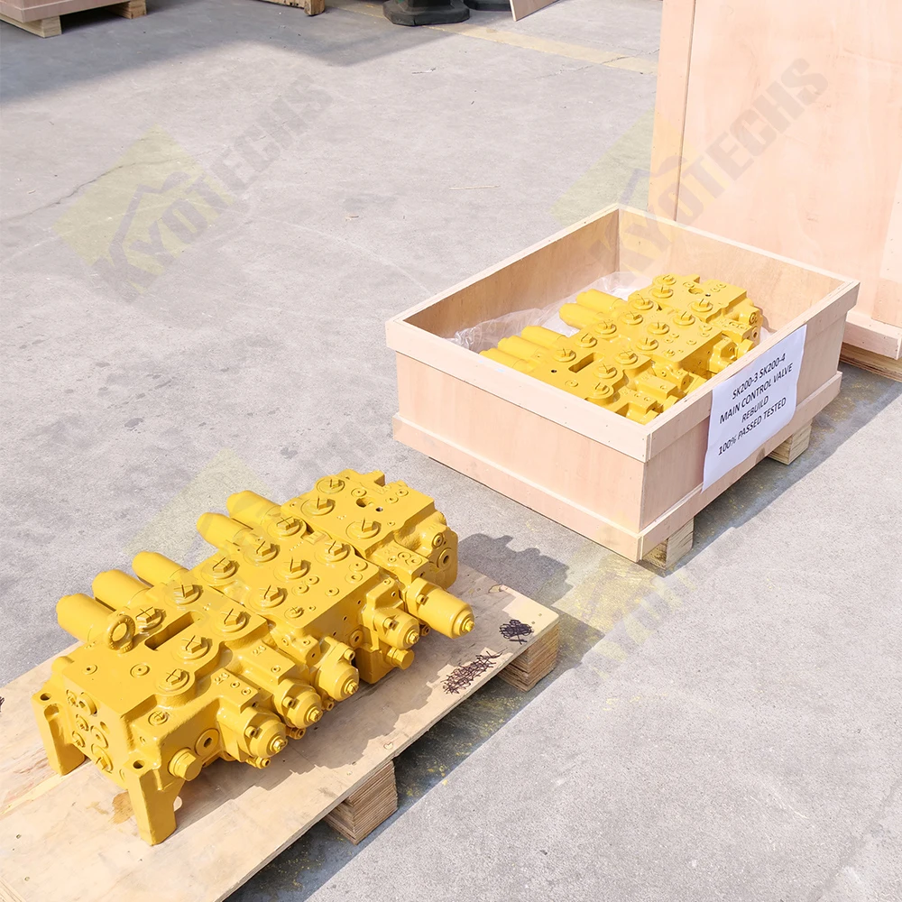 2436U2817F3 SK230-6E SK250-6 SK200-3 SK200 SK200-4 главный клапан управления гидравлическим
