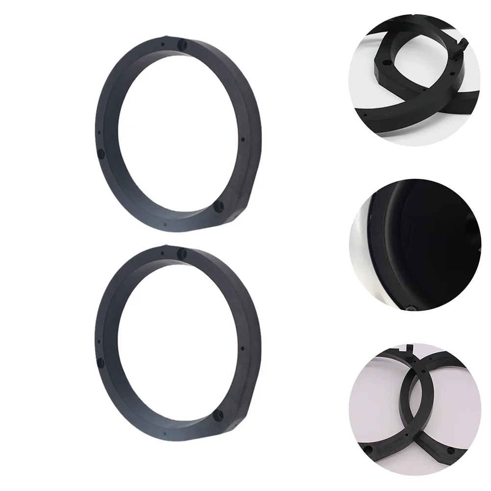 

2pcs Sturdy Practical Car Speaker Adapter Ring Car Audio Pad Mat Car Speaker Washer Rings