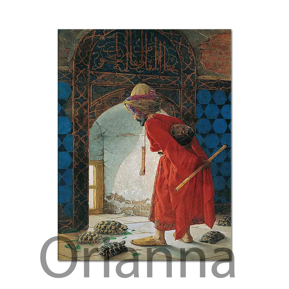 Домашний декор постеры с Hd-печатью знаменитый турецкий стиль винтажное