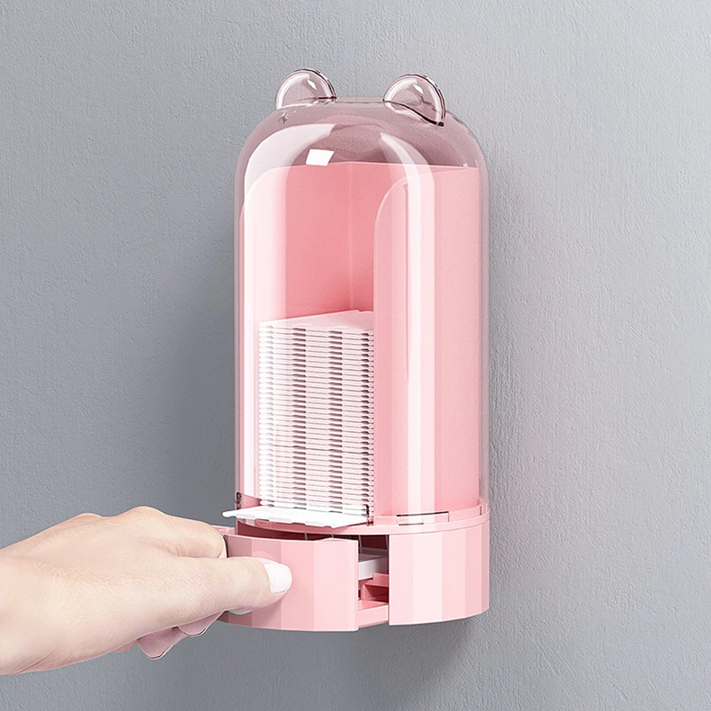 

Автоматическая косметическая хлопковая коробка, пылезащитная коробка для снятия макияжа, хлопковая коробка для хранения, креативные бытов...