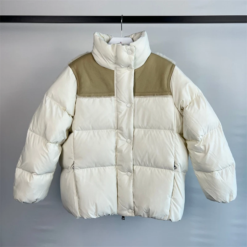 Рисунок 5 - Женский ветрозащитный пуховик из ПУ кожи