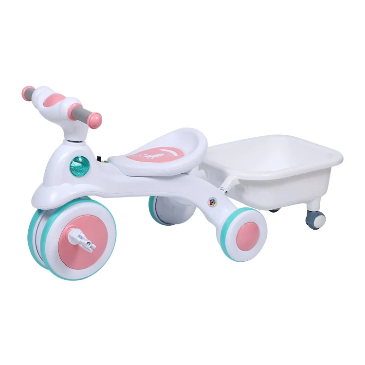 

juguetess infantil 2021 por mayor 3 wheel sliding car 3 in 1/baby walker balance swing car trike/ride on tricycle swing car