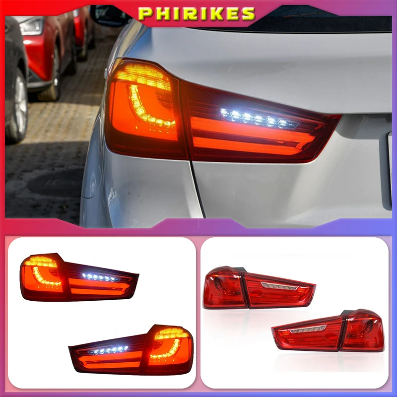 

1Set Taillight Tail Light For Mitsubishi ASX 2011 2012 2013 2014 2015 2016 2017 2018 2019 LED Rear Lamp DRL Brake Signal Reverse