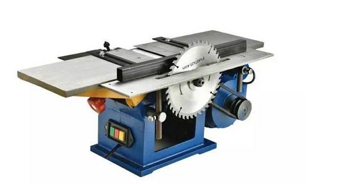 Electric Combination Functional Bench Wood Table Surface Working Planer