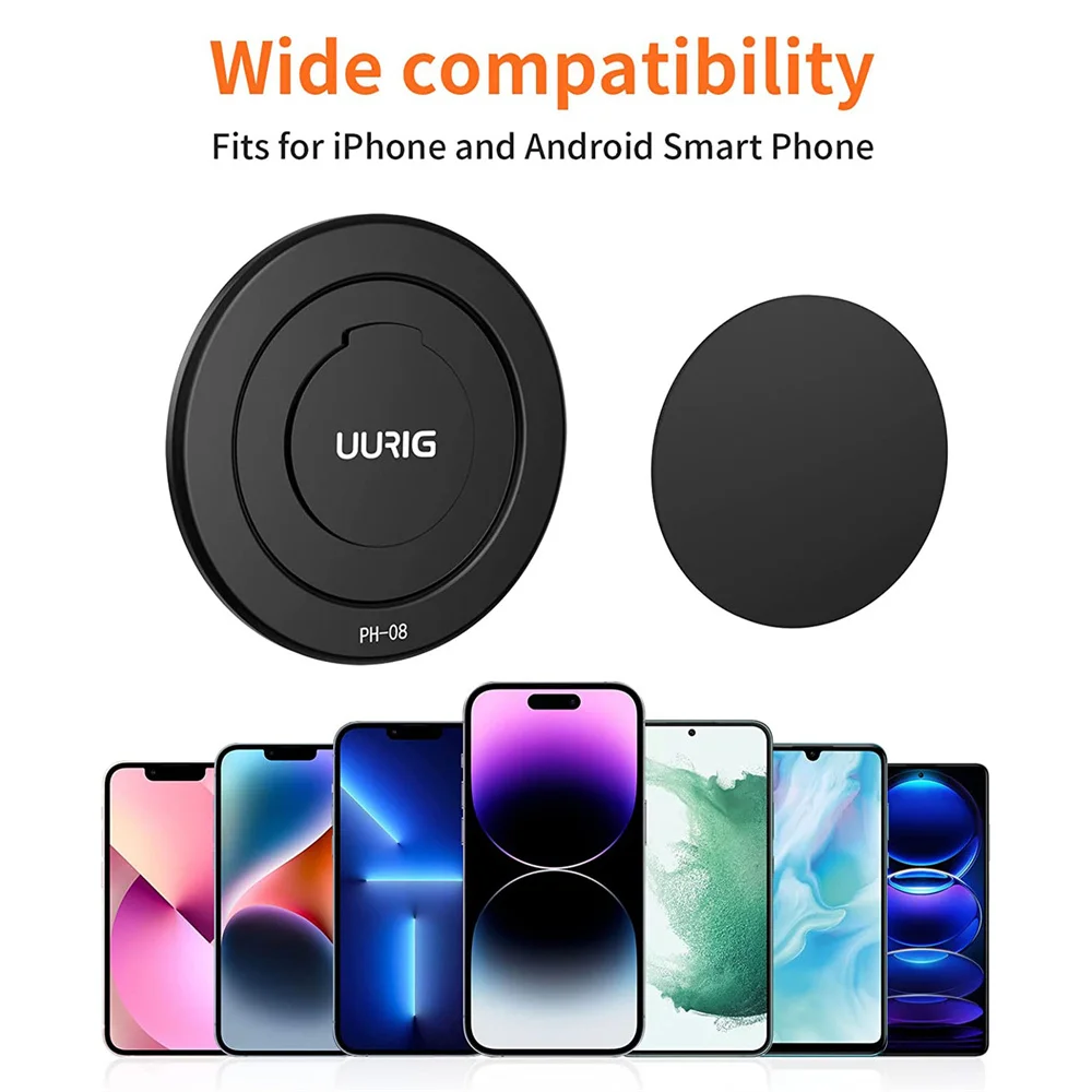 New Magnetic Ring Holder Phone Holder Clamp for Magsafe Iphone Android OM6 OM 5 OM 4 SE OM 4 Adapter and Osmo Gimbal Stabilizer