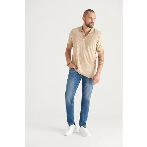 Avva Male Blue Comfort Slim Fit Jean 