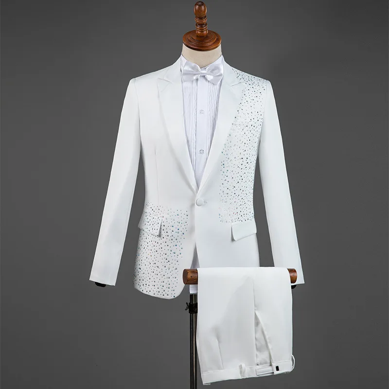 

Custom Made Groom Wedding Dress Blazer Pants Business High-end Classic Dress Trousers SA03-78599