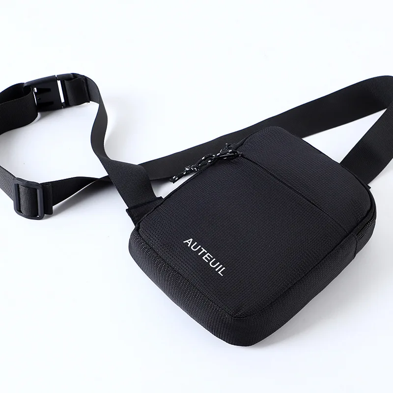 New Men's Chest Bag Business Casual Crossbody Bag Outdoor Sports Shoulder Bag Large Capacity Messenger Bag Phone Bags for Male