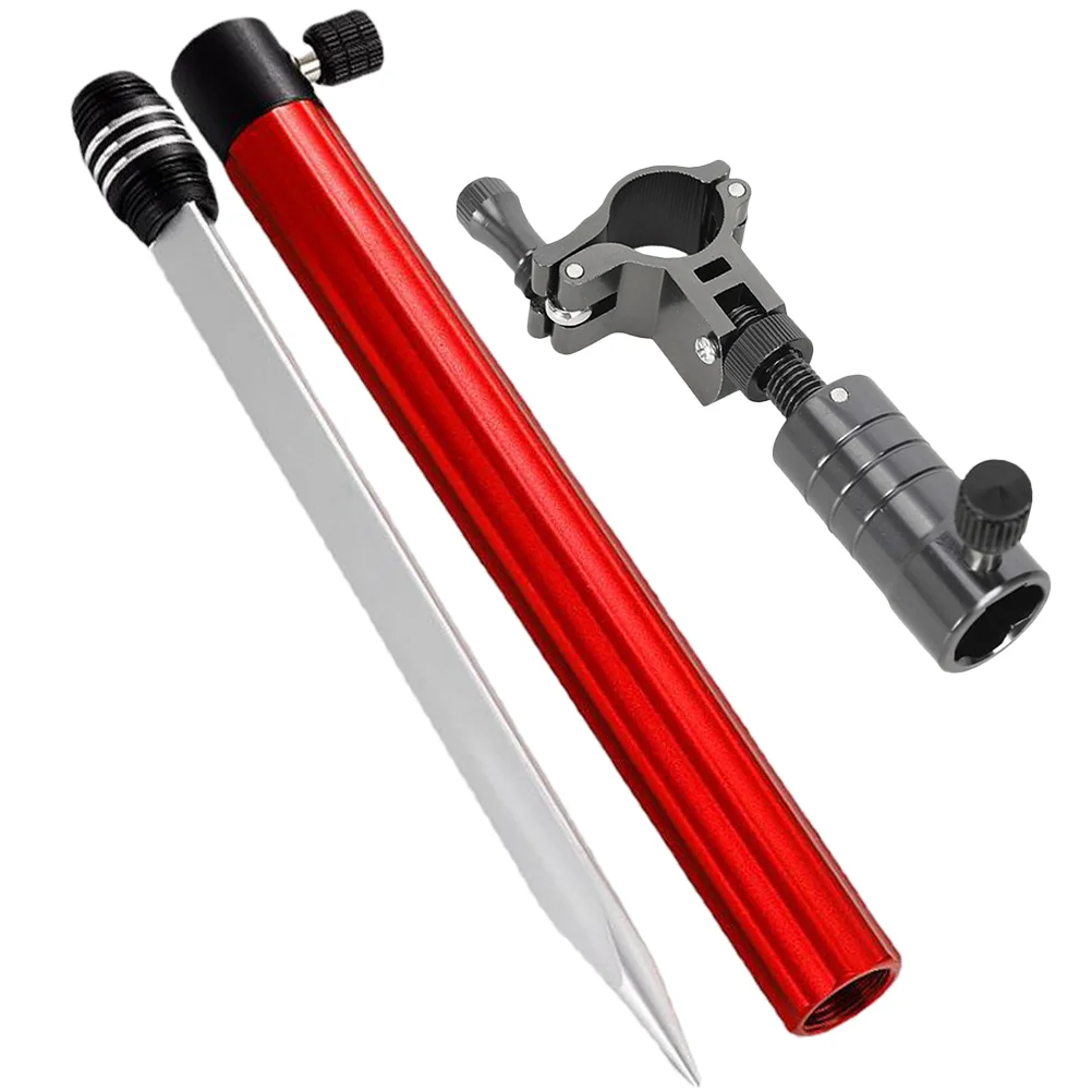 

1 набор зажимов для рыболовной удочки, держатель для штатива, удобная Рыболовная Снасть