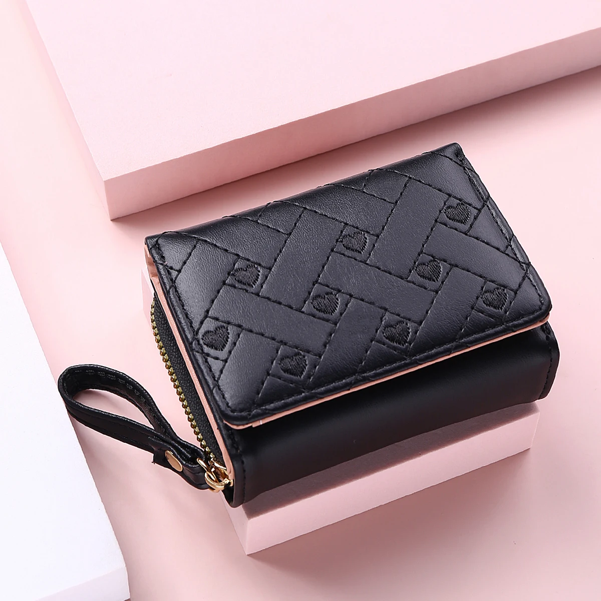 

Pu Leather Women Wallets Small and Slim Purses Fashion Women's Handbag Money Coin Card Holder Female Female Clutch Luxury