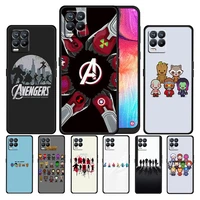 aesthetic avengers members for oppo realme gt neo master edition 9 8 7 pro c21s narzo 30 5g soft silicone black phone case cover