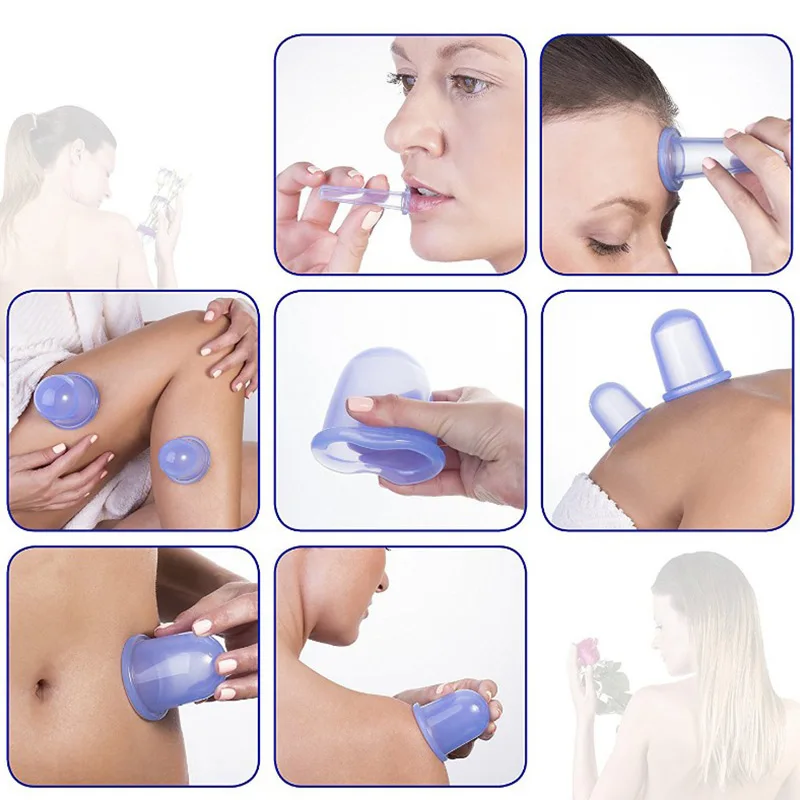 Набор для терапии целлюлита вакуумные чашки Hijama медицинские китайские