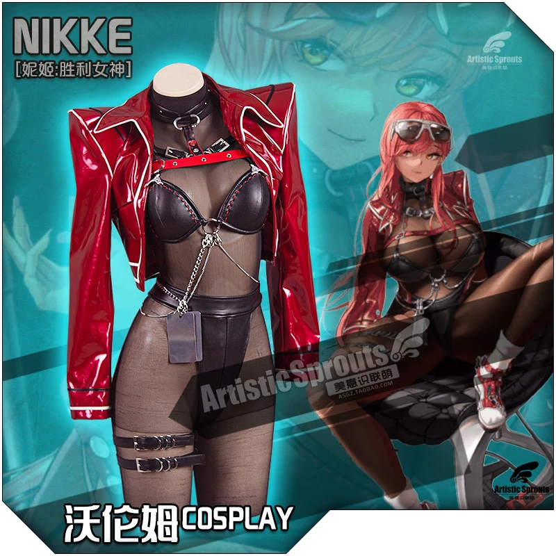 

Anime Game NIKKE The Goddess Of Victory Wolumon Battle Dress Sexy Party Uniform Cosplay Costume Halloween Carnival Women 2022New