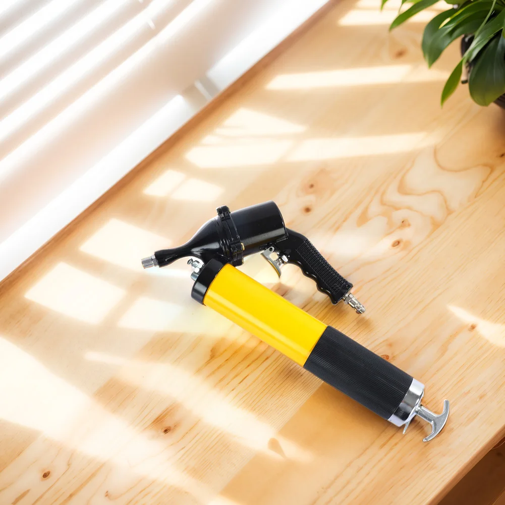 Пневматический Смазочный Пистолет 400cc С Гибким Шлангом Сверхмощный Воздушный