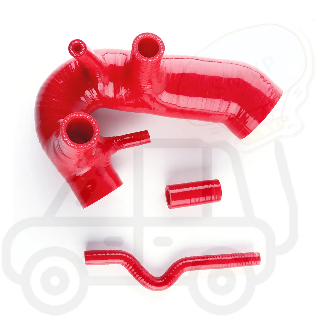 3 шт. 4PLY для Audi A4 VW Passat B5 B5.5 1994-2005 годов 1 8 т турбосиликоновая индукционная впускная