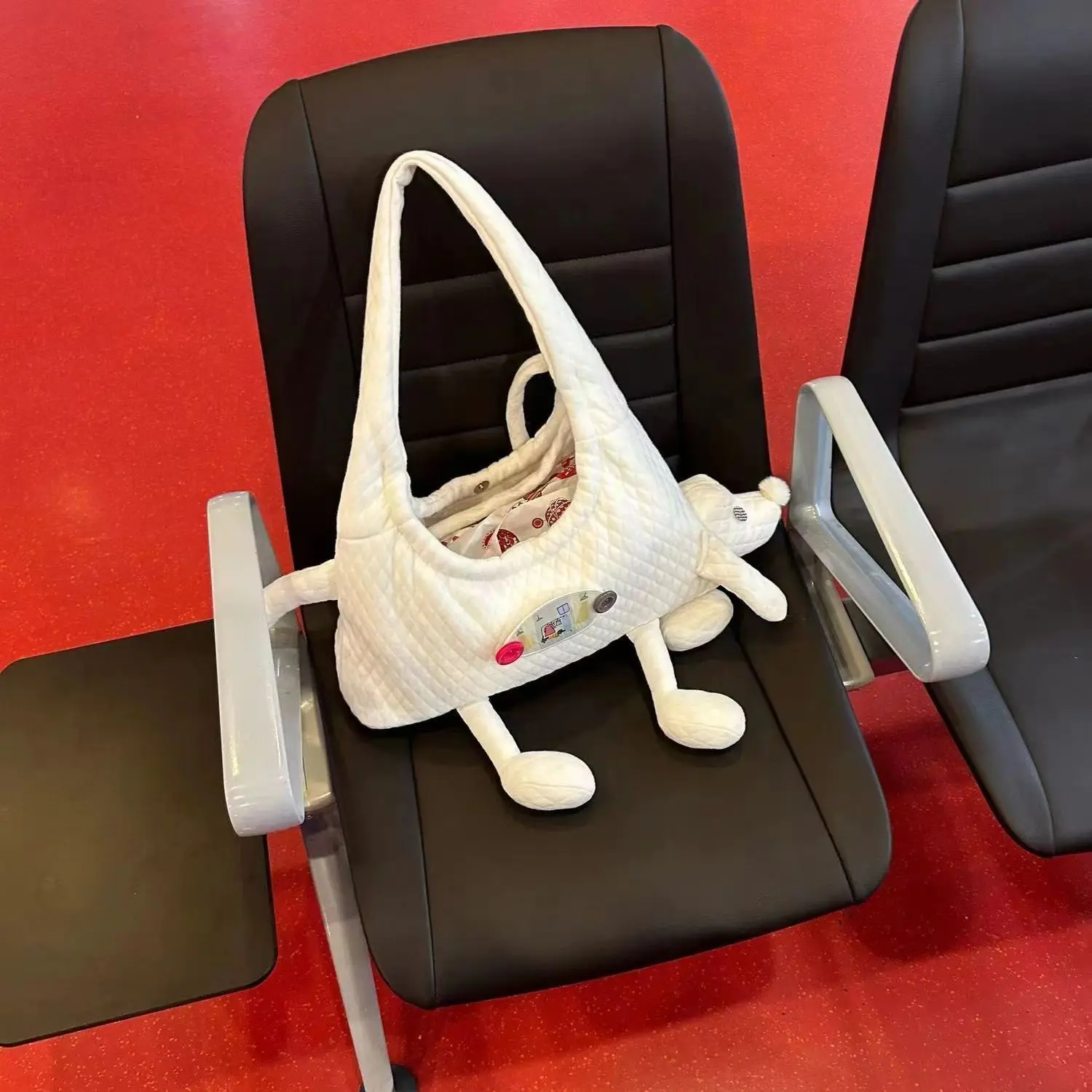 Новинка 2024 Toth Cute Puppy Cloud повседневная универсальная нишевая сумка на одно плечо с