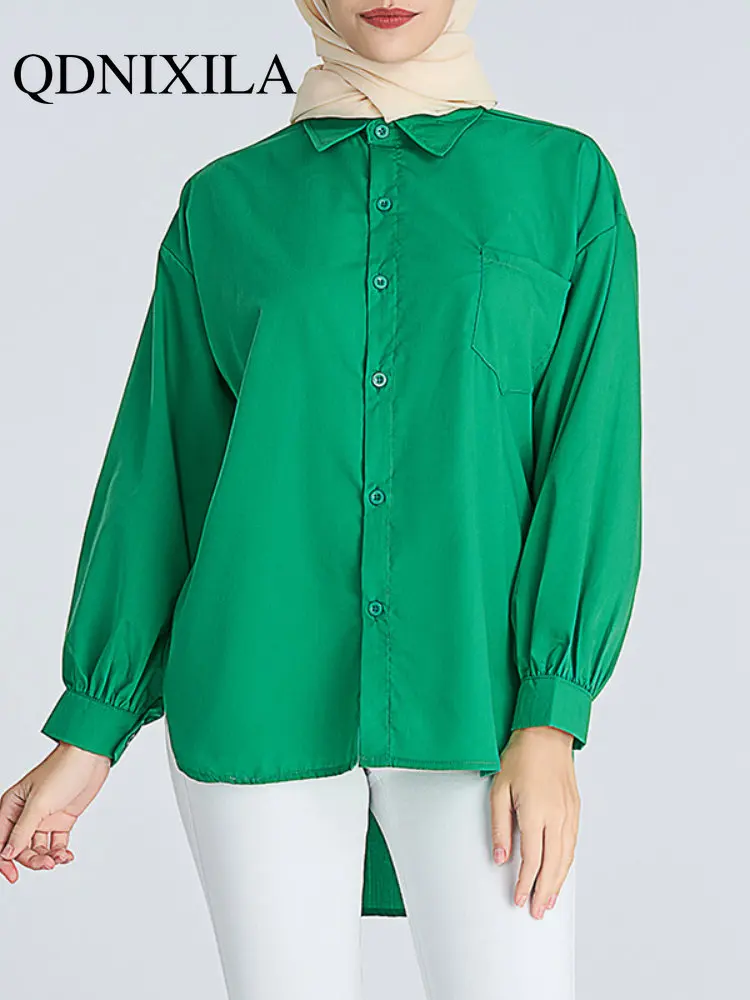 

New Fashion Woman Blouses 2023 Spring Autumn Fashion Casual Blouses Loose Streetwear Shirts Woman Tops Elegant Female Clothing