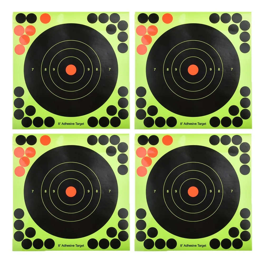 

Papers Target Papers High Quality Practice Reactive Shot Rifle Florescent Green For Target Practice 50pcs Accessories