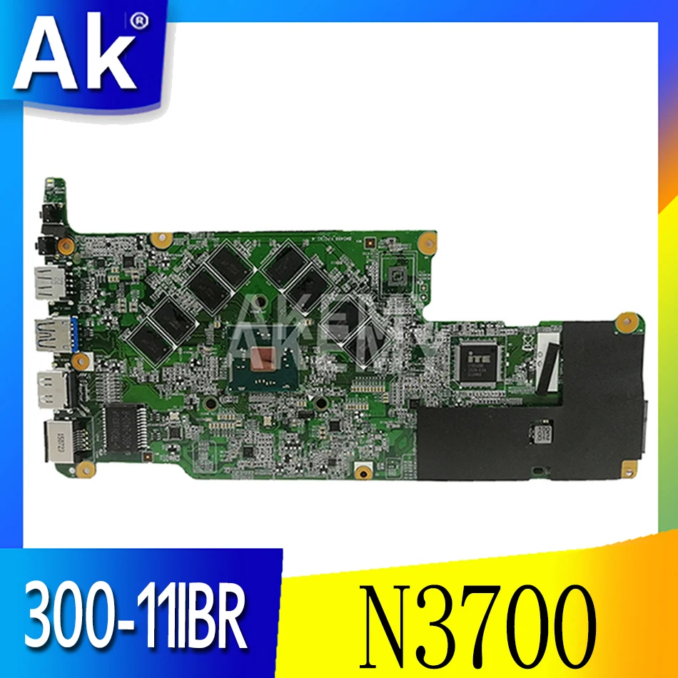 

For Lenovo Flex 3-1130 Yoga 300-11IBR laptop motherboard 80LX 80M0 BM5455-Ver 1.3 Mainboard CPU:N3700 N3710 RAM:4GB