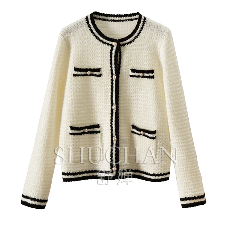 Женский кашемировый офисный кардиган