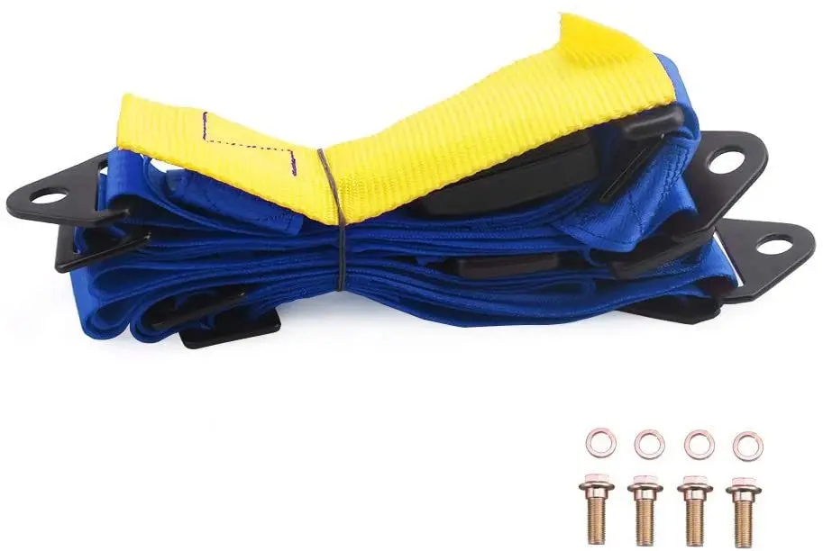 Модификация автомобиля 2-дюймовый 4-точечный ремень безопасности для картинга