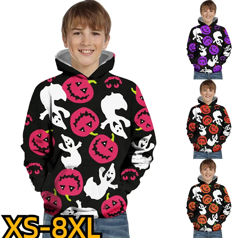 

Пуловер с капюшоном и 3D-принтом для мальчиков