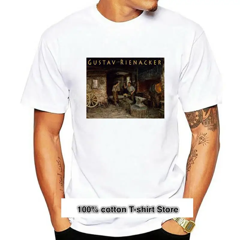 

Blacksmith Shop By Rienacker Anvils Forge-Camiseta de todos los tamaños, Nwt, de moda, Retro, de verano, con estampado