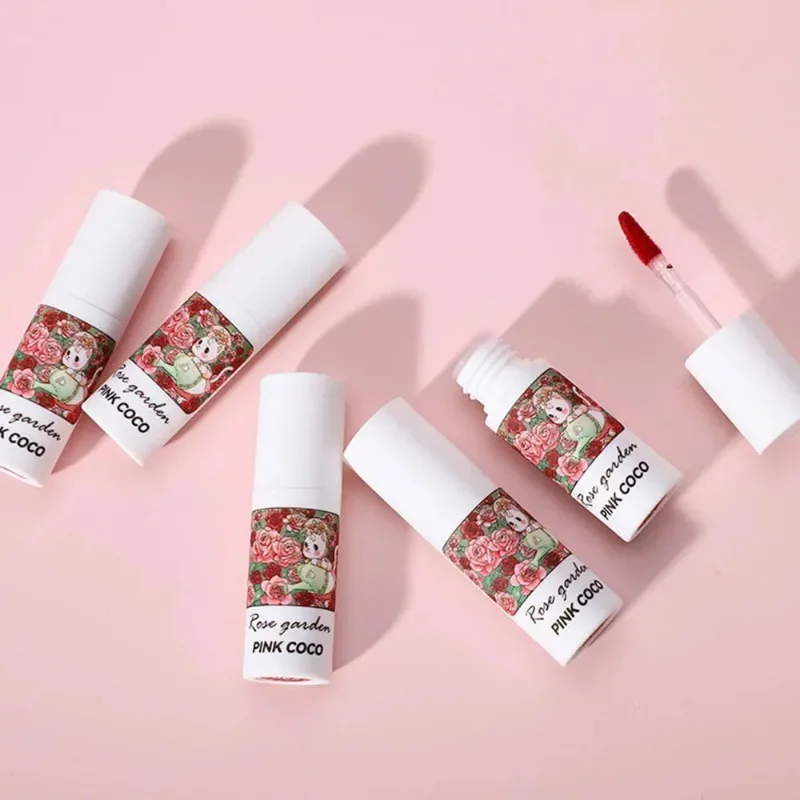 Матовая жидкая губная помада Rose Garden водостойкий нюдовый блеск для губ стойкий