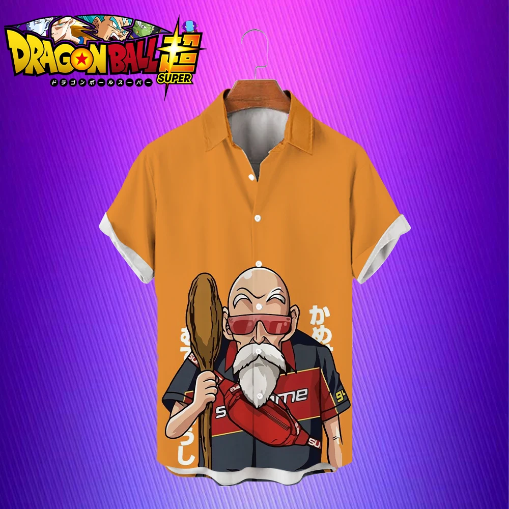 

Men's Shirt Beach Style Clothing Summer Anime Hip Hop Shirts 3D Print Bick 2022 Couple Shirt Oversized 5XL Super Saiya Hot Sale