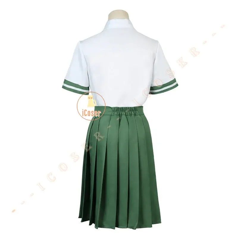 Женский парик для костюма персонажа джузума ивато из аниме Нет тоджимари зеленое